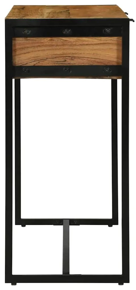 Mesa Console 90x35x75 cm Madeira Maciça Acácia