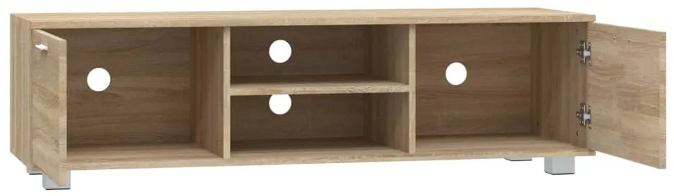 Móvel p/ TV 140x40,5x35 cm derivados de madeira carvalho sonoma