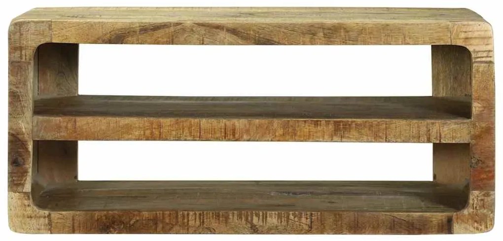 Móvel de TV 80x32x36 cm Madeira Maciça Mangueira