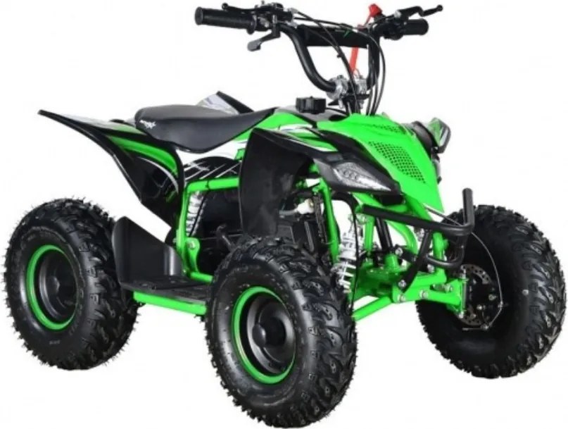 MINI MOTO 4 INFANTIL GASOLINA 50CC MTR MINI KF VERDE