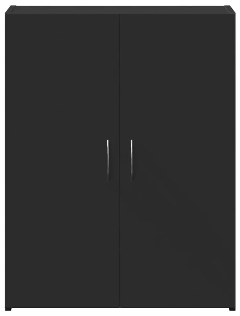 Arquivador 60x32x77,5 cm derivados de madeira preto