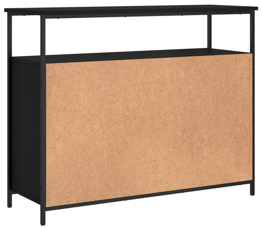 Aparador 100x35x80 cm derivados de madeira preto