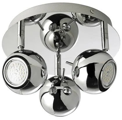 Sonar 3-Light Ceiling Plate