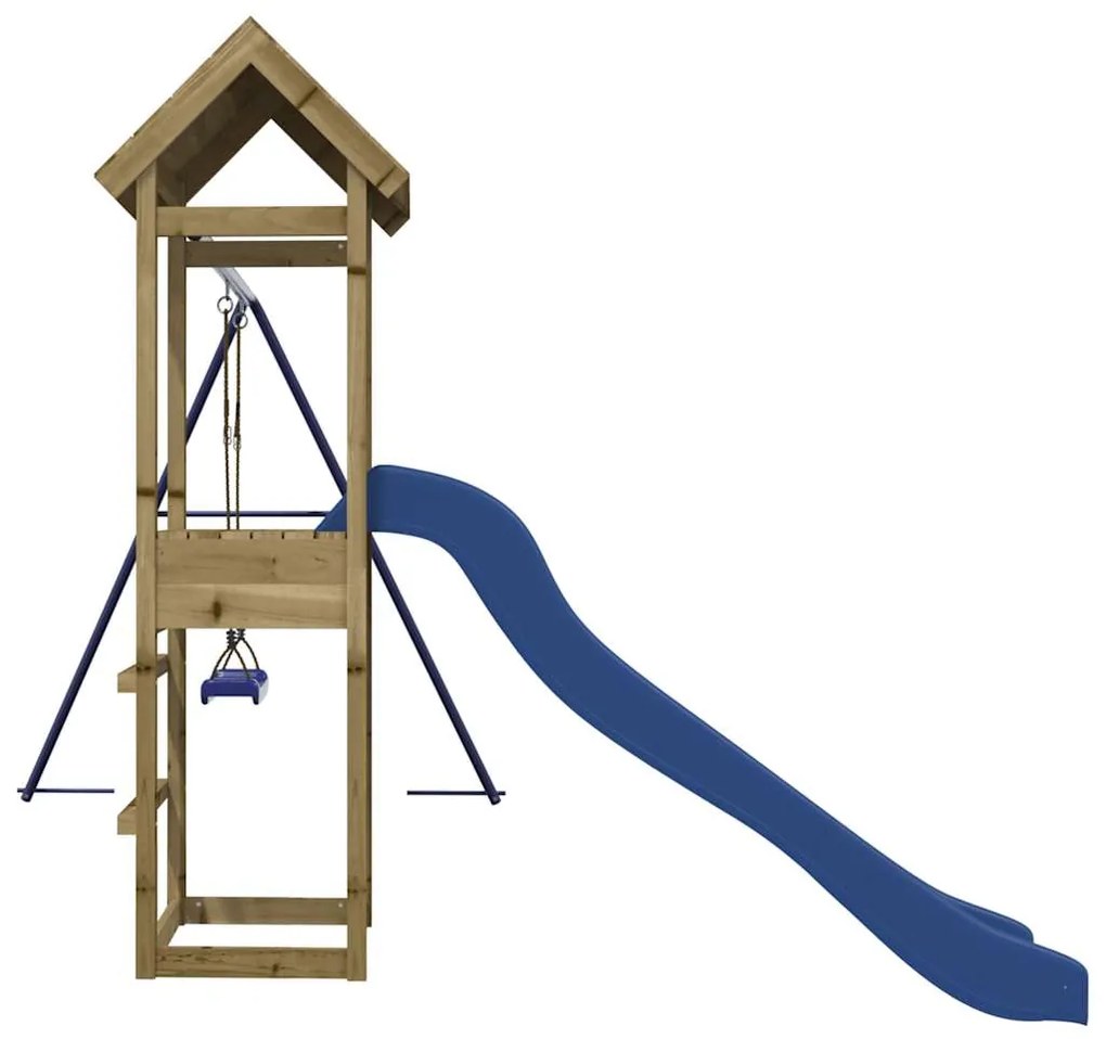 Conjunto de brincar para exterior madeira de pinho impregnada