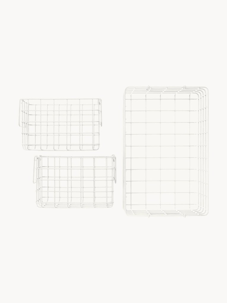 Cestos em metal The Baskets, conjunto de 3