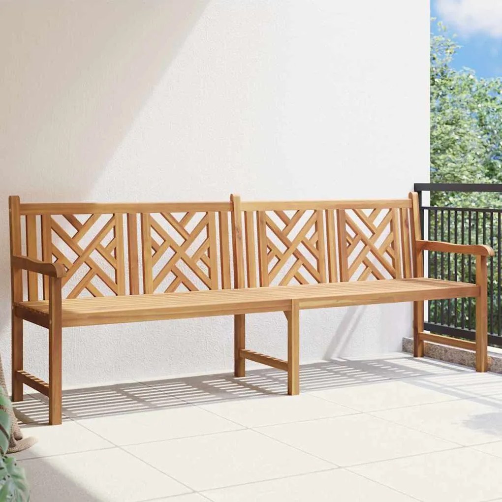 Banco de jardim Castanho 228 x 60 x 90 cm