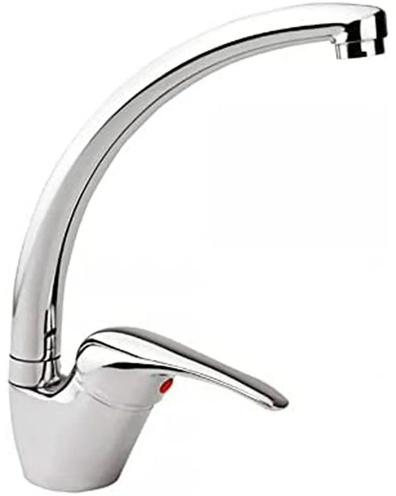 Torneira Monocomando EDM Aço inoxidável Zinco Latão