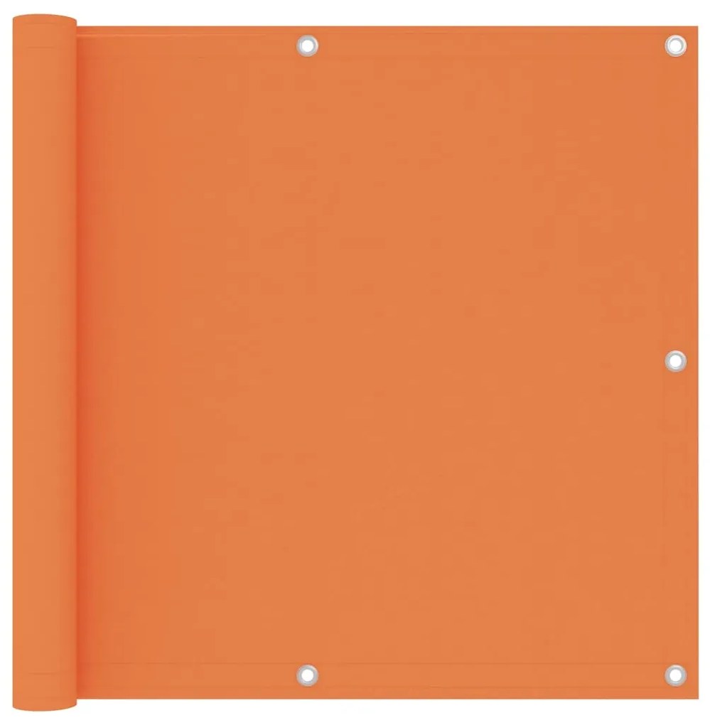 Tela de varanda 90x400 cm tecido Oxford laranja