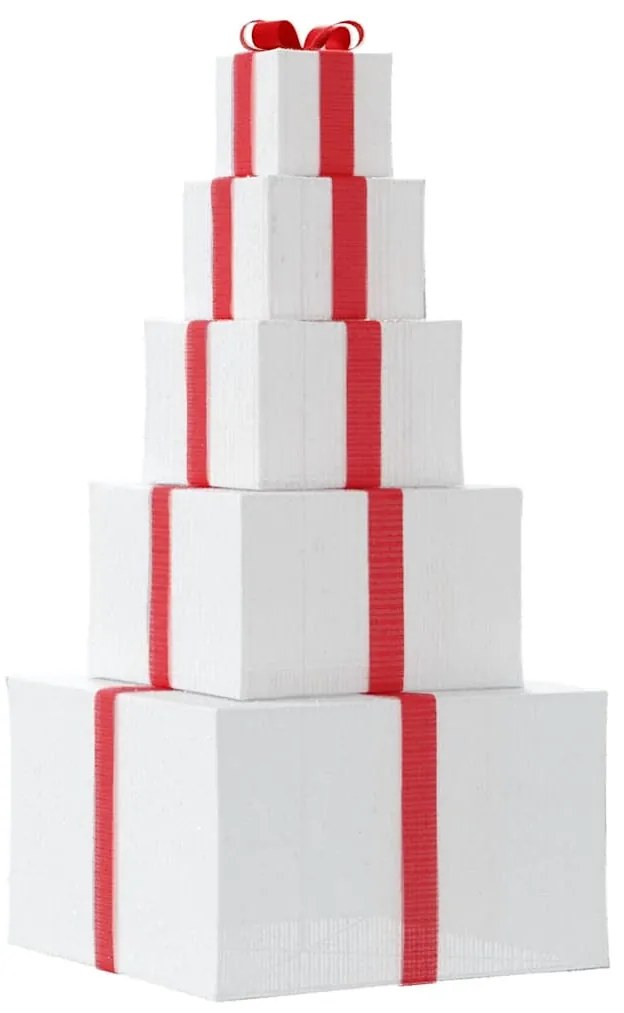 Decoração de Natal caixa de presente 250 LED branco quente