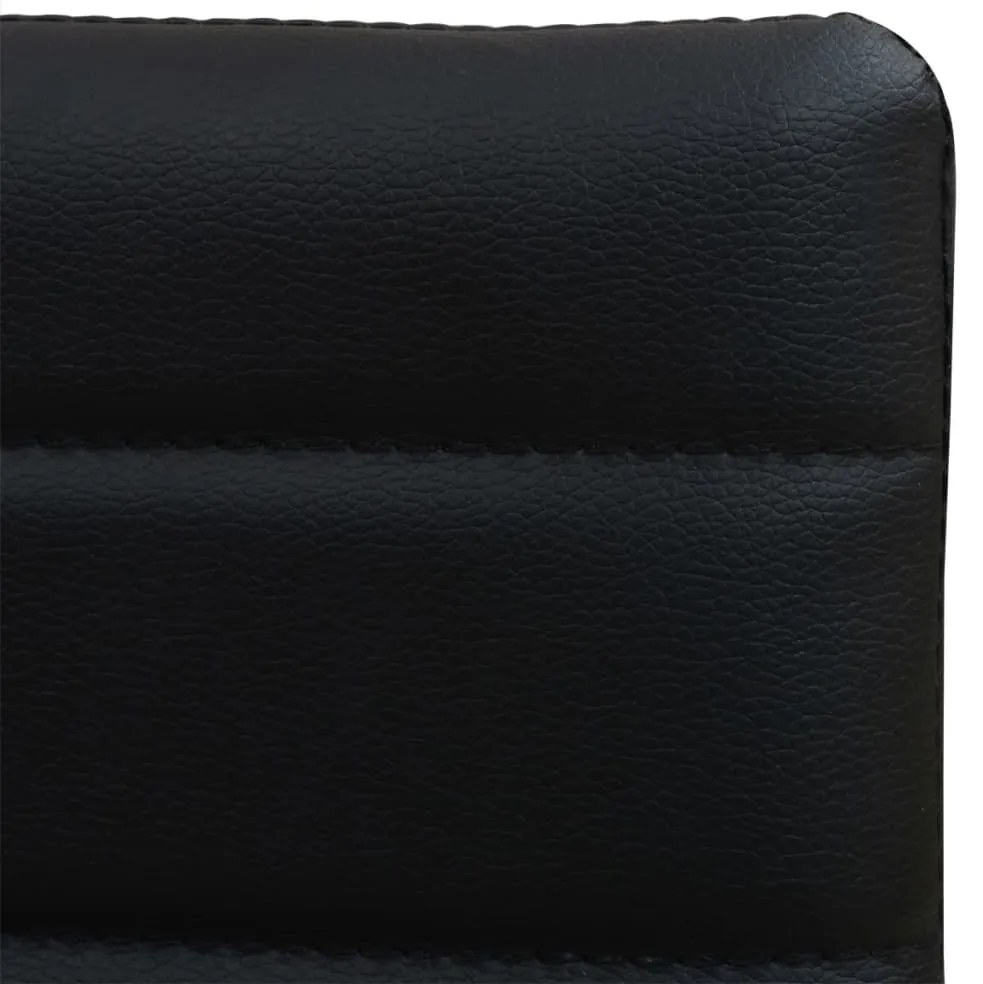 Conjunto mesa de jantar e cadeiras 3 pcs preto