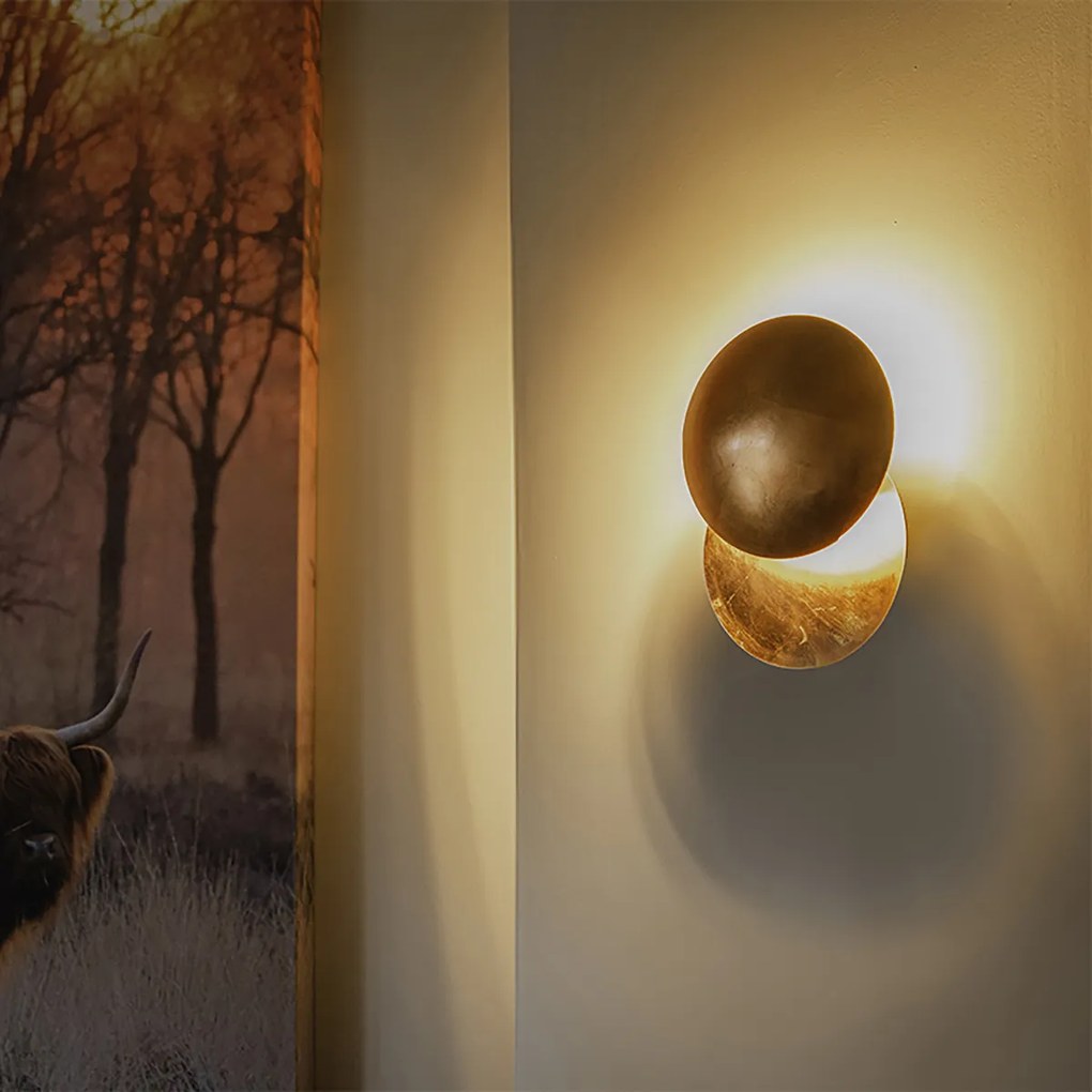 Candeeiro de Parede Inteligente Cobre com Wifi G9 - Sunrise