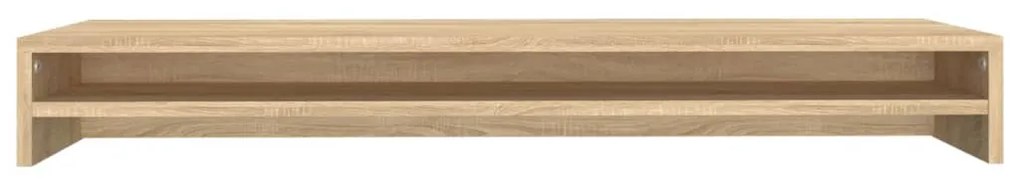 Suporte para monitor 100x24x13cm deriv. madeira carvalho sonoma