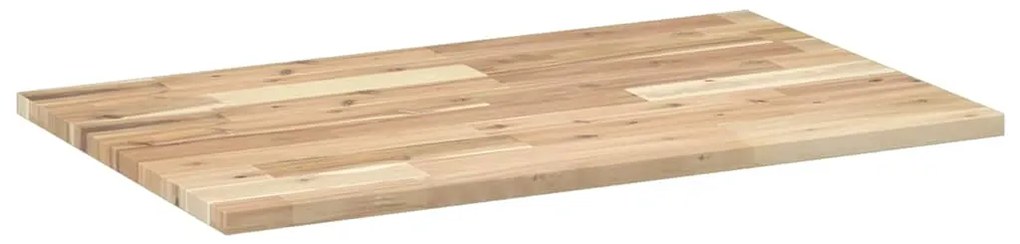 Tampo de secretária 60x50x2 cm acácia maciça não tratada