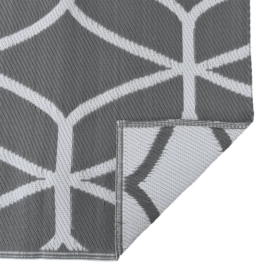 Tapete de Exterior 'ARAKIL'Cinza 250x250 cm PP