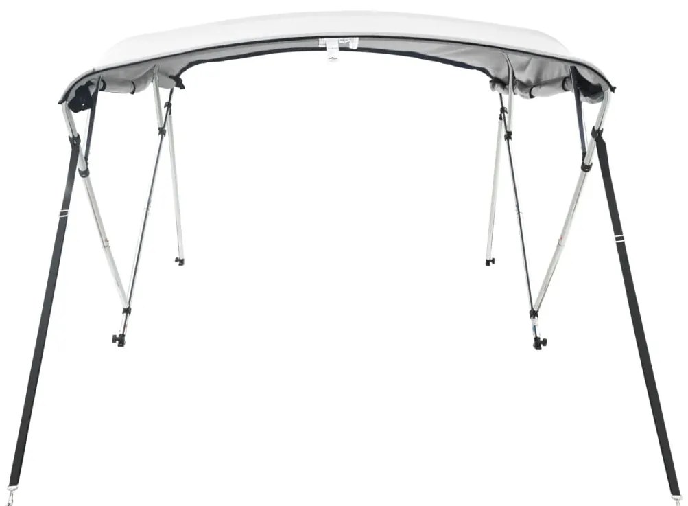 Toldo de 4 arcos Bimini c/ paredes laterais 243x(230-244)x137cm