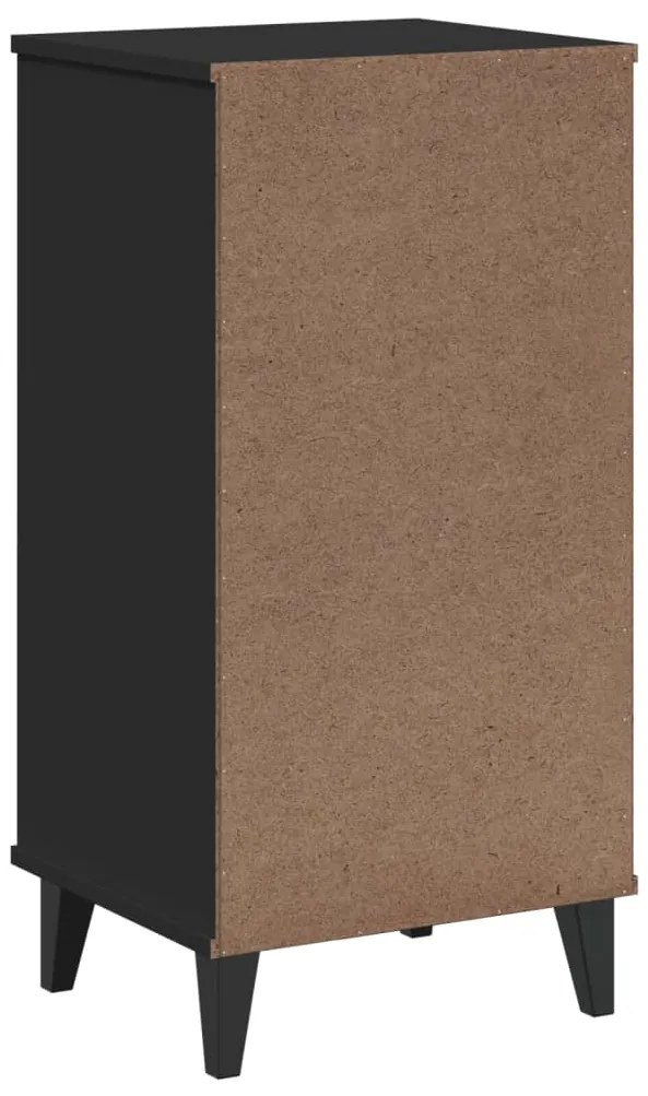 Mesa de cabeceira VIKEN derivados de madeira preto