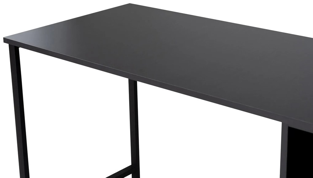 Secretária de Estudo Twin – Antracite – 240x74x60 cm