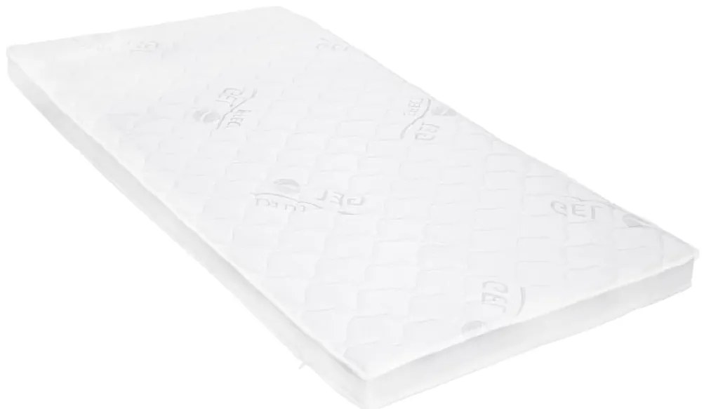 Sobrecolchão 80x200 cm espuma de gel 7 cm