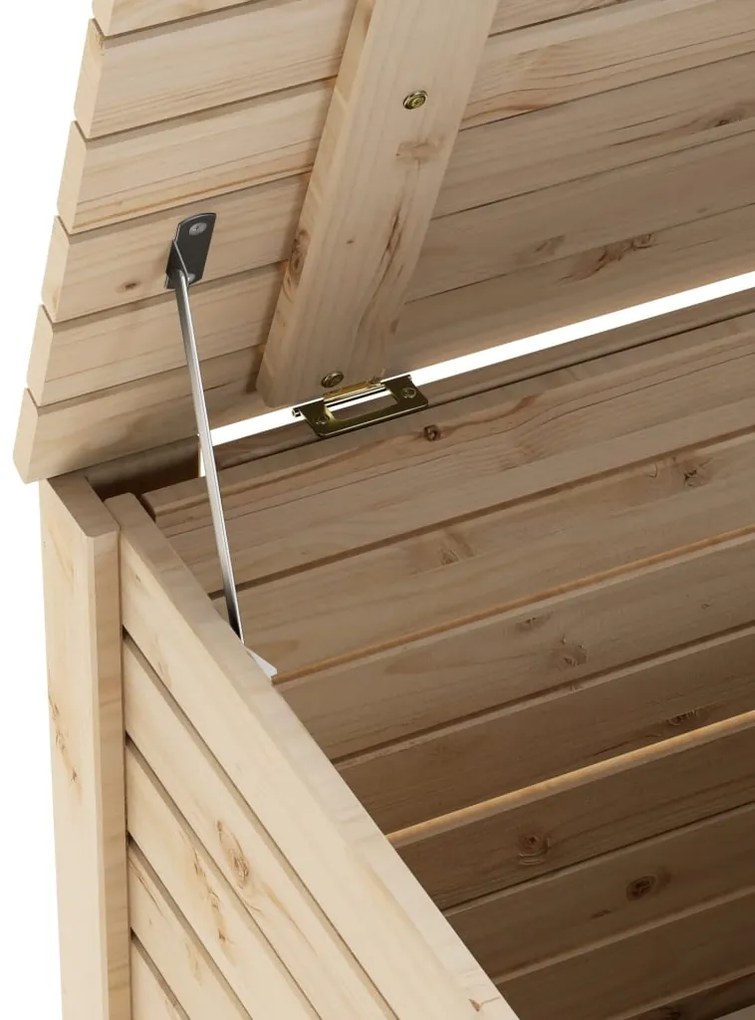 Caixa de arrumação com tampa RANA 80x49x54 cm pinho maciço