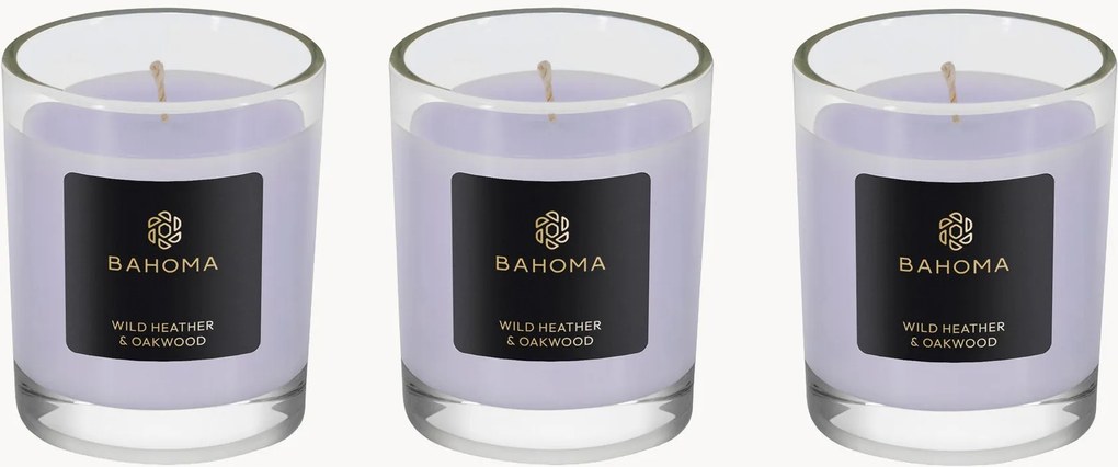 Conjunto de velas de viagem Alchemy Wild Heather & Oakwood