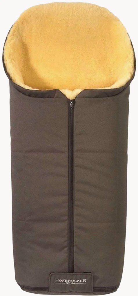 Saco-cama em pele de cordeiro para carrinho de bebé Iglu