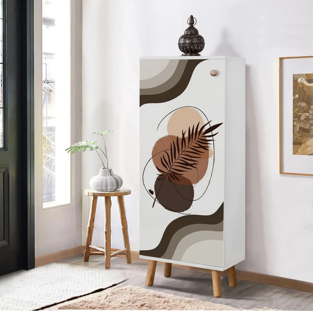 Sapateira Vegas – Branco – 50 cm x 135 cm x 38 cm