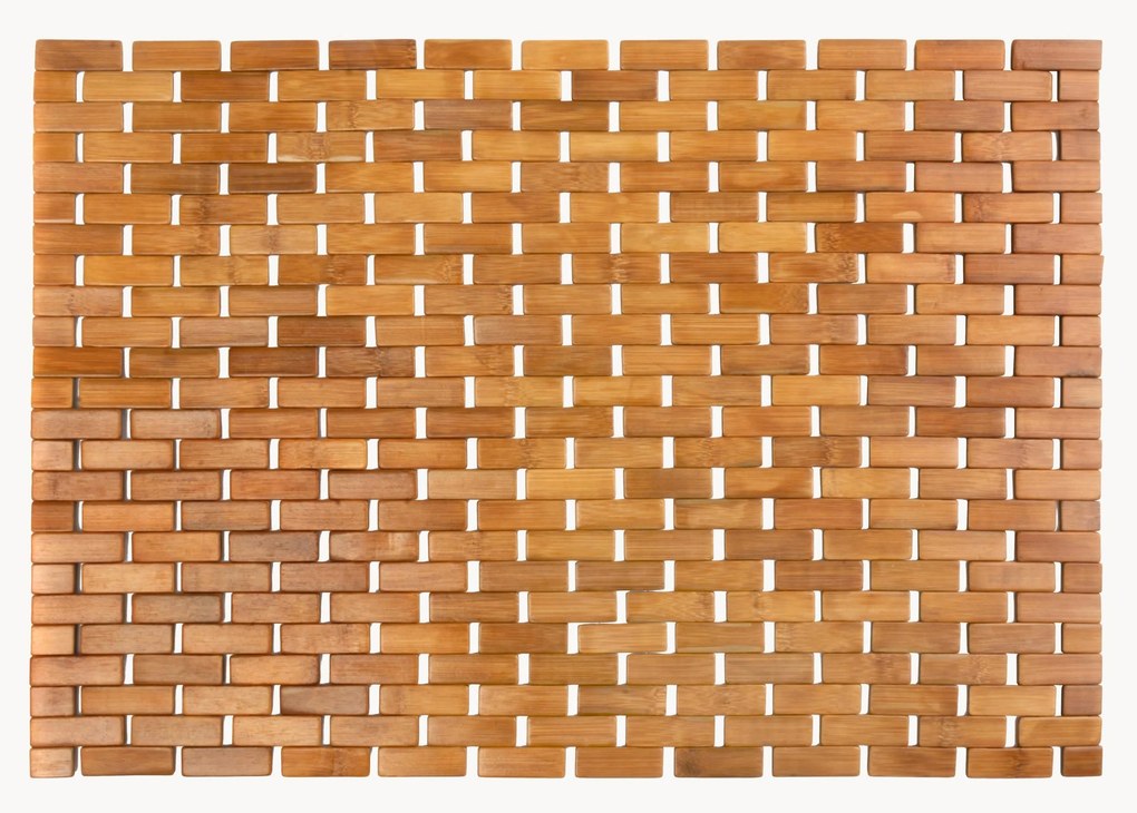 Tapete de banho em bambu antiderrapante Palito