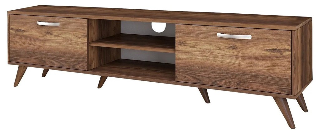 Móvel TV A9 – Nogueira – 180 cm x 48,6 cm x 35 cm