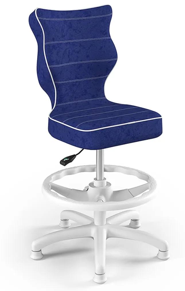436956 Entelo Good Chair Cadeira infantil Petit VS06 Tam. 4 HC+F azul/branco