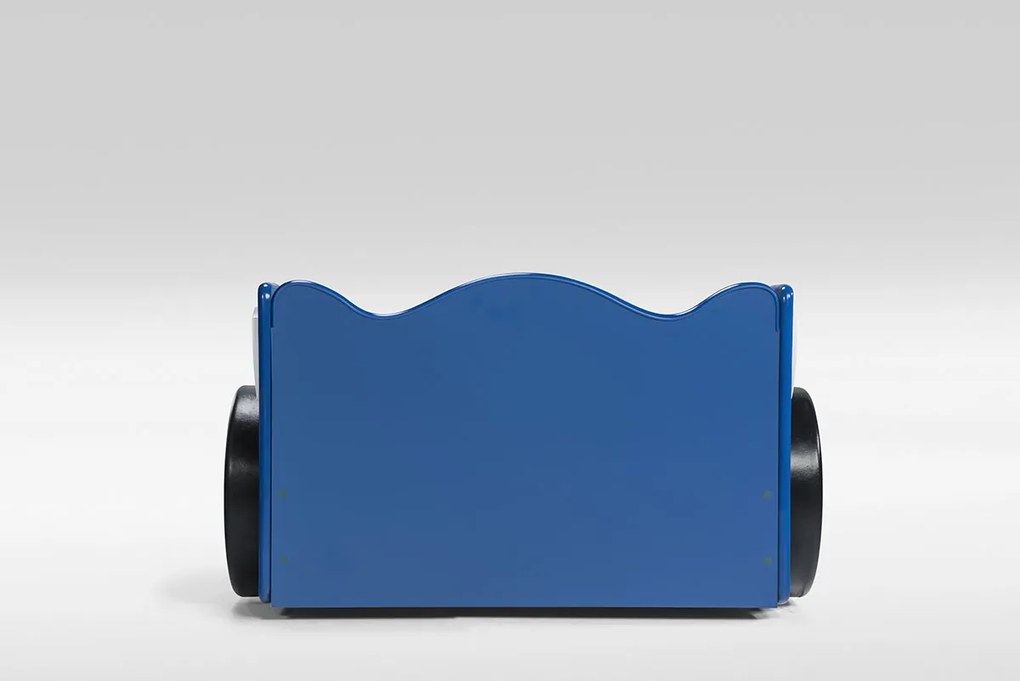 Cama para criança, Carro de Corrida Monza Pequena Com Luzes LED, Oferta colchão e estrado 171x97x49 cm Azul