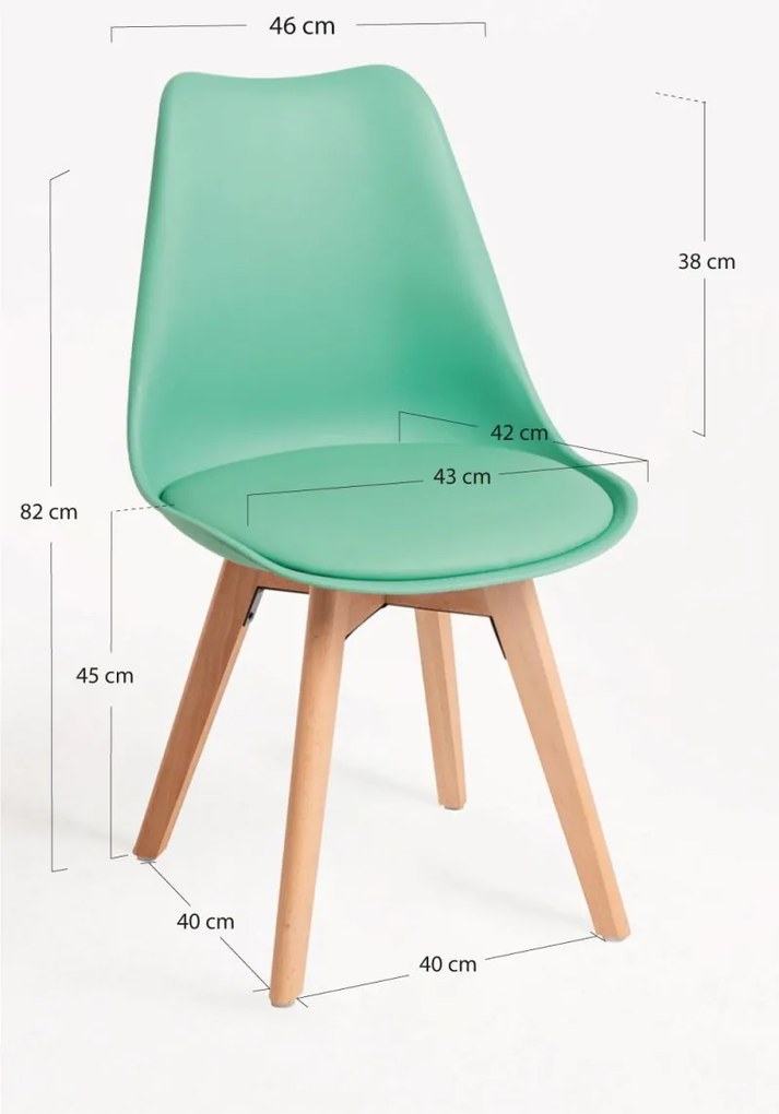 Cadeira Synk Basic - Verde Jade