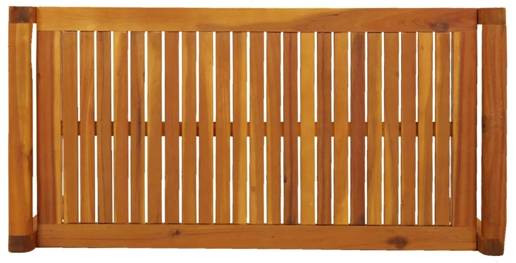 2 pcs conj. lounge jardim c/ almofadões cinza-escuro madeira