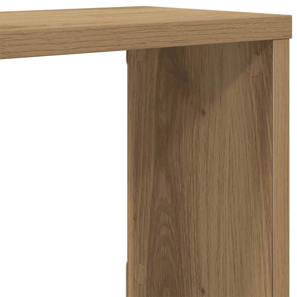 Prateleiras cubo 4 pcs derivados de madeira carvalho artisiano