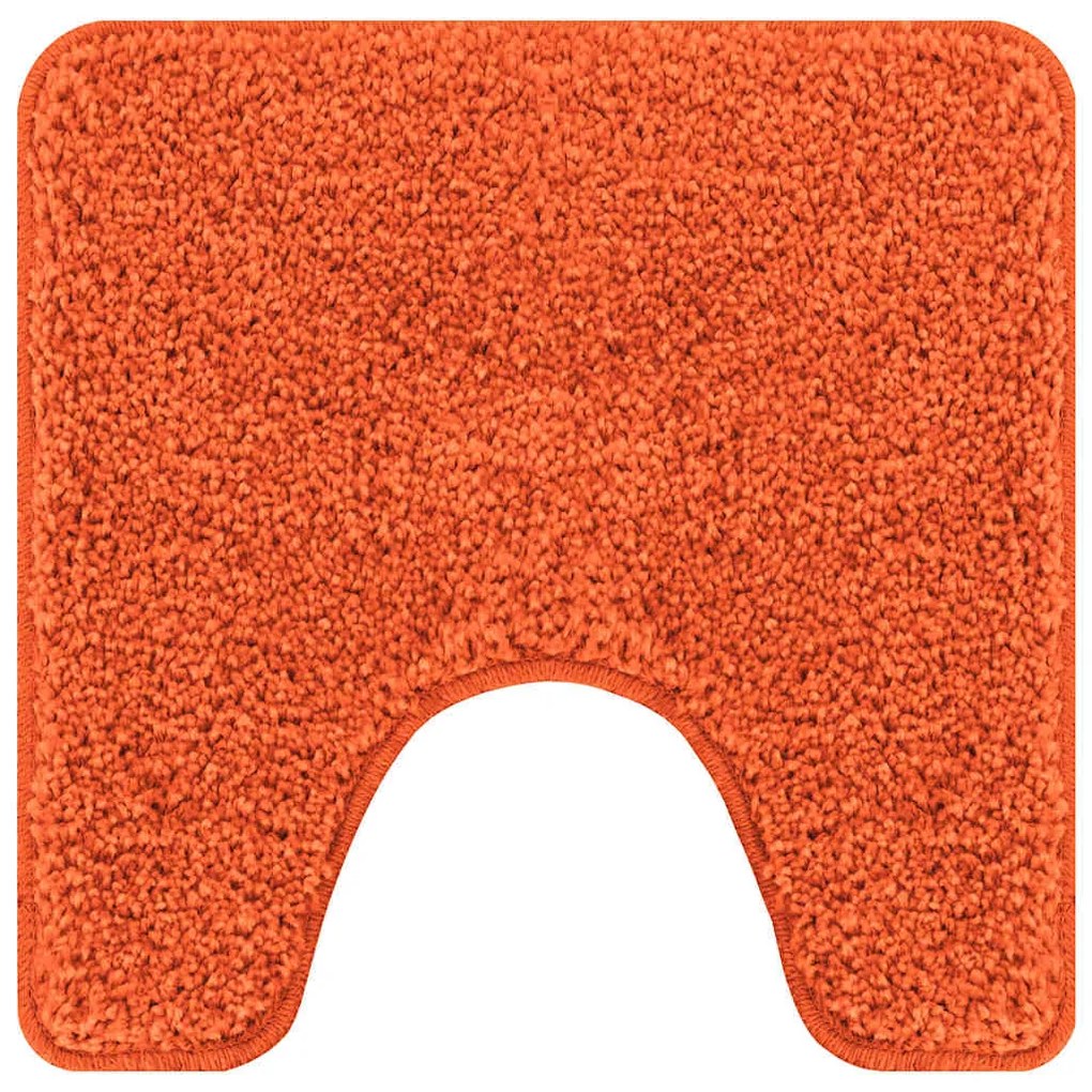 Tapete de Banho U-Shaped Cinza Escuro 50x50 cm Polipropileno Antiderra