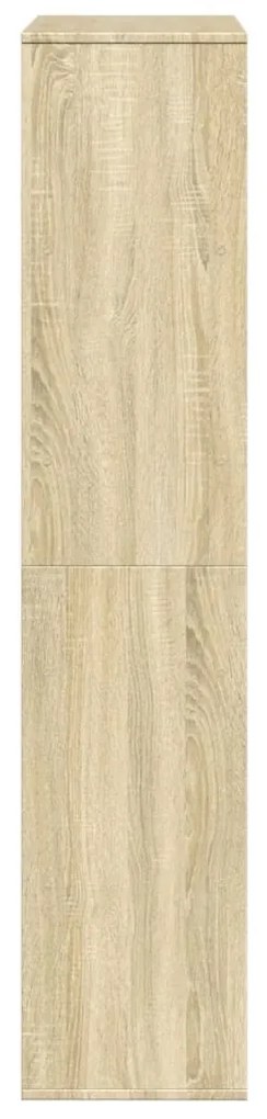 Estante 100x33x156,5 cm derivados de madeira carvalho sonoma