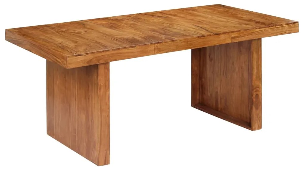 vidaXL Mesa de jantar 180x90x75 cm madeira de acácia maciça