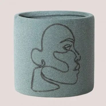 Vaso de cerâmica de 13 cm Olaf B - Sklum