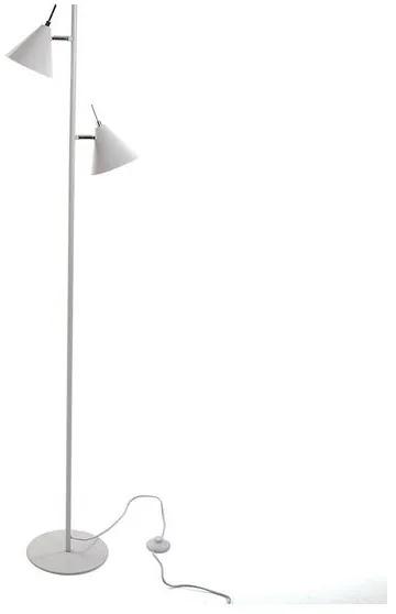 Luminária de chão Swing White Metal (23 x 150 x 31 cm)
