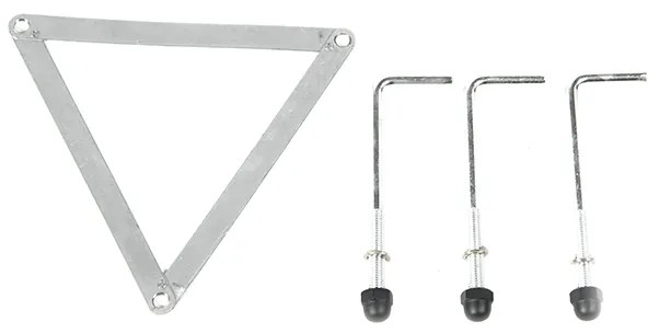 Candeeiro de exterior rústico preto 3 luzes IP44 - Guardado