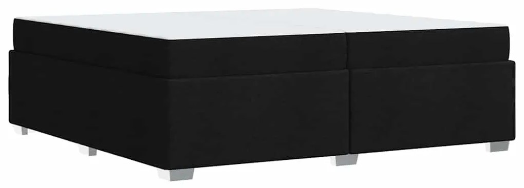 Estrutura da Cama Outros Preto 200 x 200 cm tecido