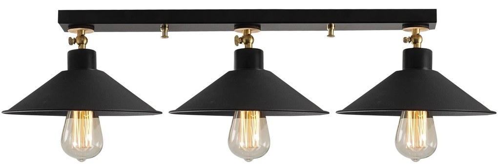 Chandelier Berceste – Preto – Diâmetro 80 cm