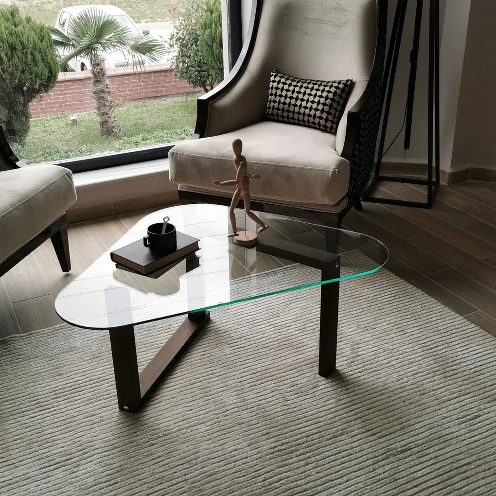Mesa de Centro Cam – Nogal – 96 cm x 41 cm x 81 cm