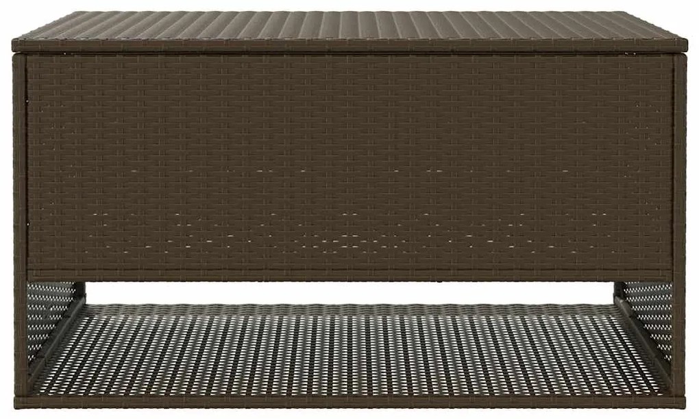 Caixa para almofadões de exterior 100x55x55,5 cm vime PE
