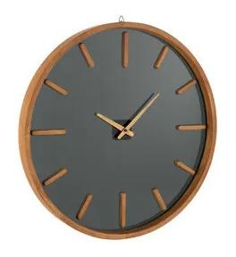 Relógios J-line  HORLOGE MUR RND BS/VE MA/NO M (60x5x60cm)