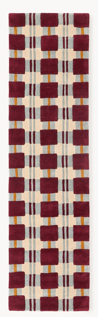 Passadeira em lã artesanal Kimi