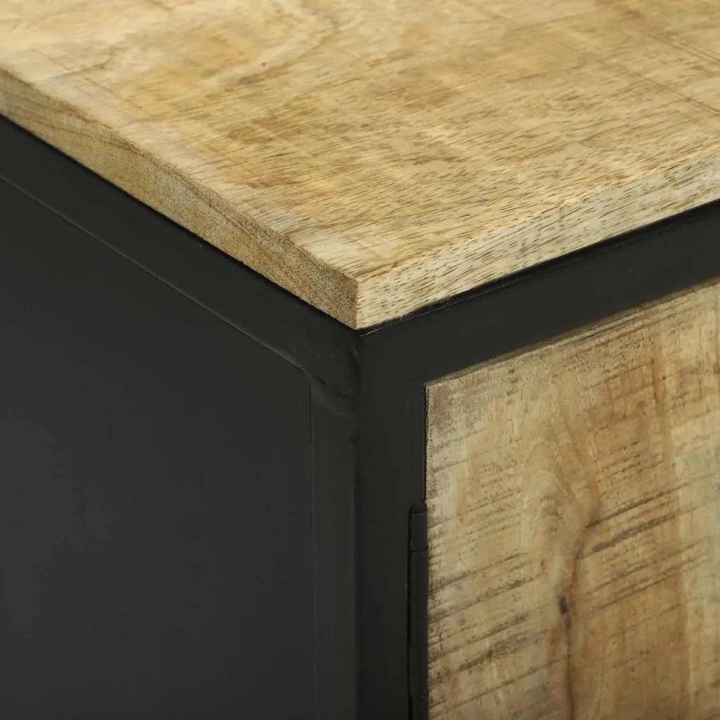 Sideboard vidaXL 100x35x70 cm Madeira Sólida de Mangueira