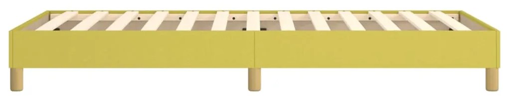 Estrutura de cama 90x200 cm tecido verde
