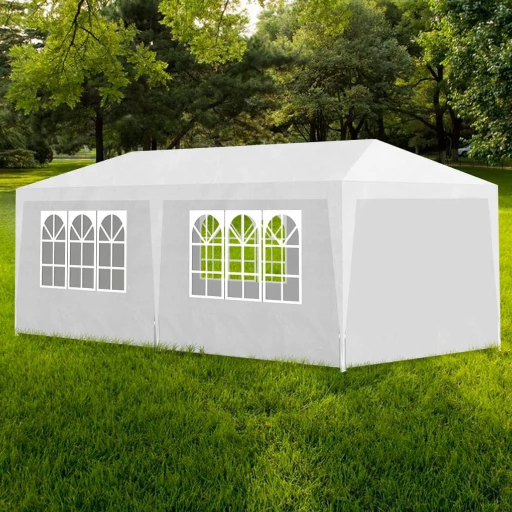 Tenda de Eventos Profissional Impermeável - 3x6 m - Branco