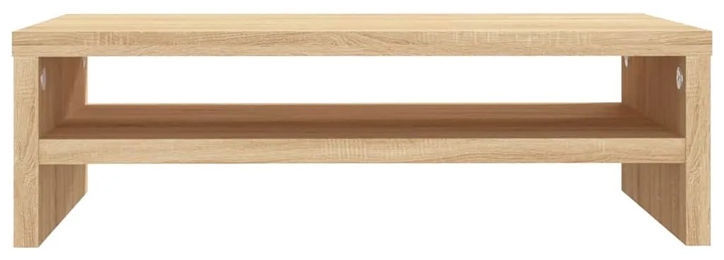 Suporte para monitor derivados de madeira carvalho sonoma