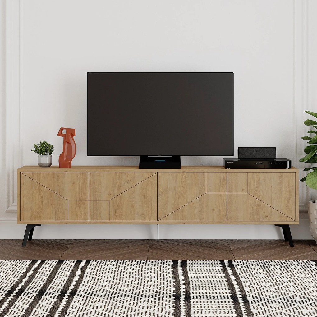 Estante Lima – Branco/Amarelo – 90x180x20 cm